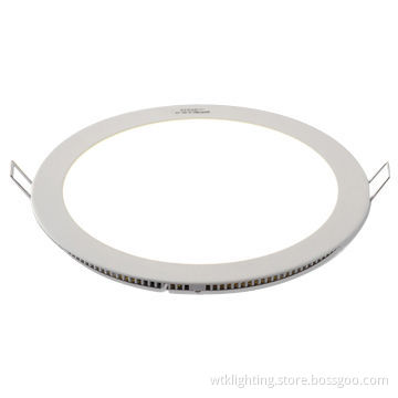 Round LED Panel Light, 8W Power, 100 to 240V AC Input, Super-bright LED as Lighting Source
